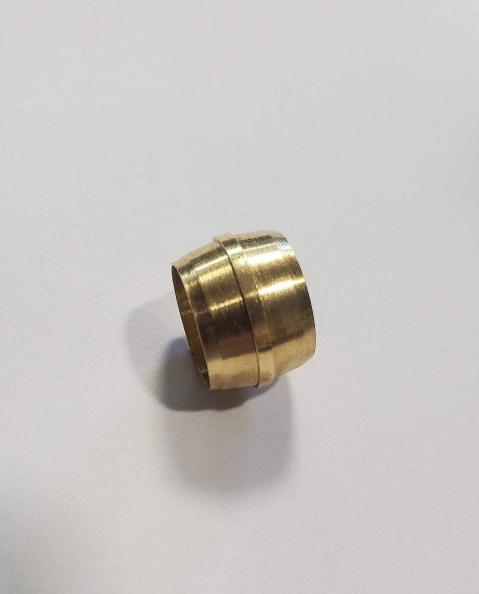 DOT Approved Brass Compression Ferrule⎪Brass Ferrule For Nylon Air Bra ...