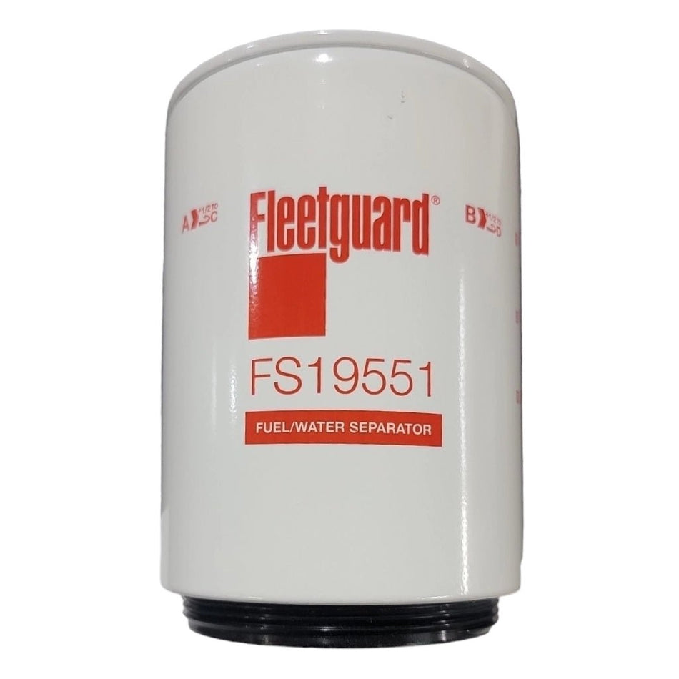 Fleetguard FS19551 Fuel Filter | Replaces Alliance ABPN122R50550 │ Fleetguard 