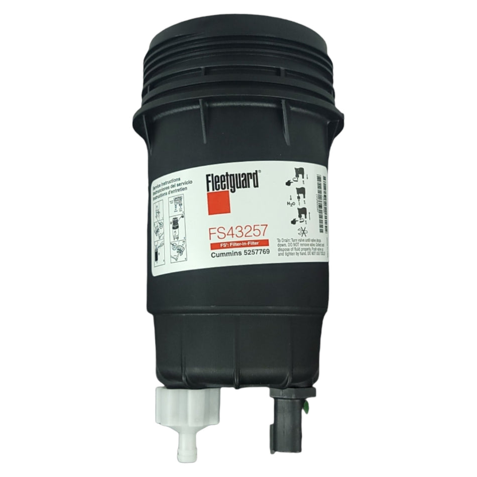 Fleetguard FS43257 Fuel Water Separator │ Fleetguard 