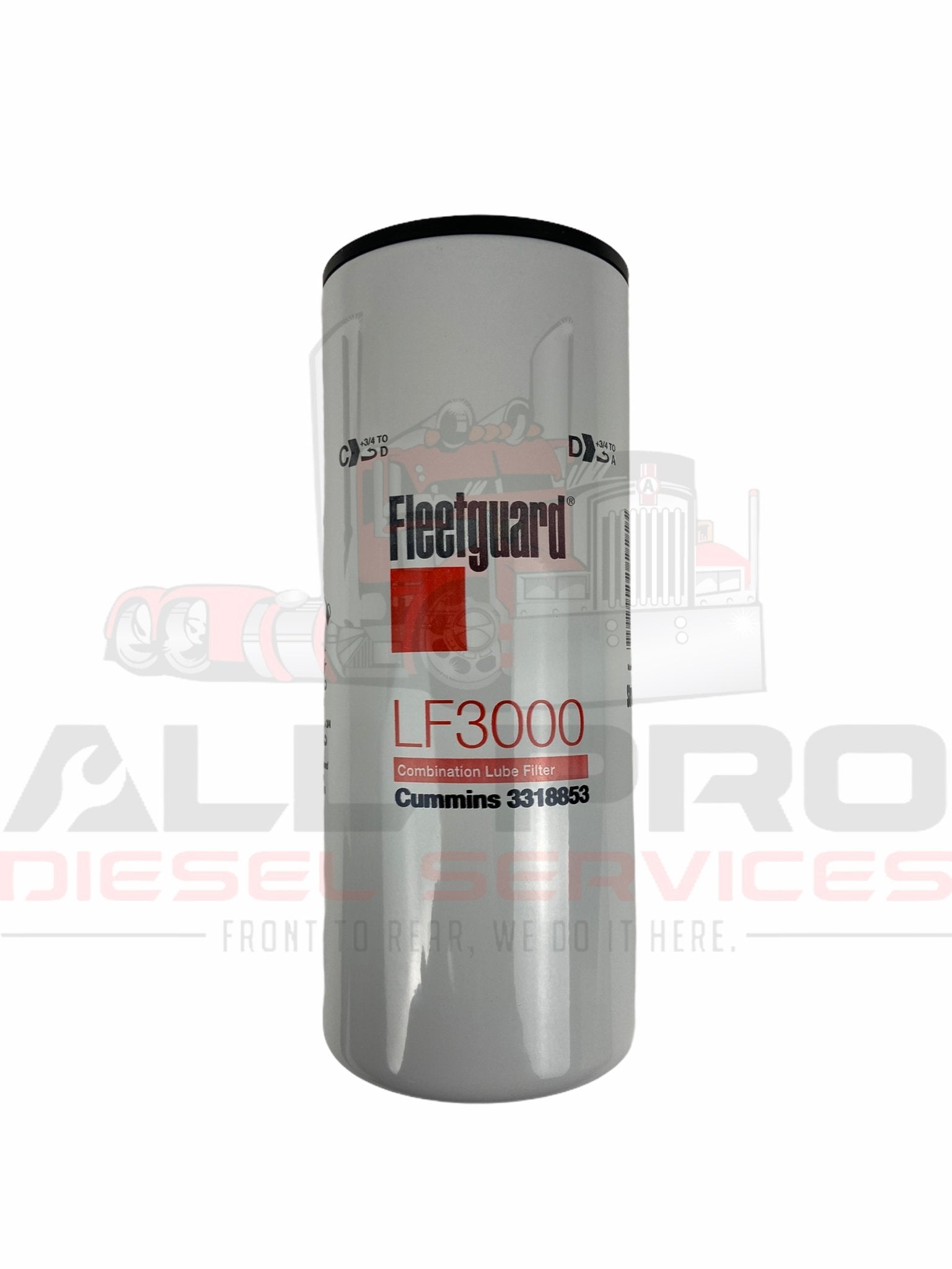 Fleetguard LF3000 Lube Filter | Cummins 3318853 BD103