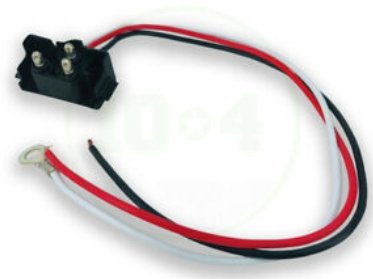 Power Products LT1410  12" 3 Wire Right Angle Plug⎪Pigtail Replaces 94993 │ Power Products 