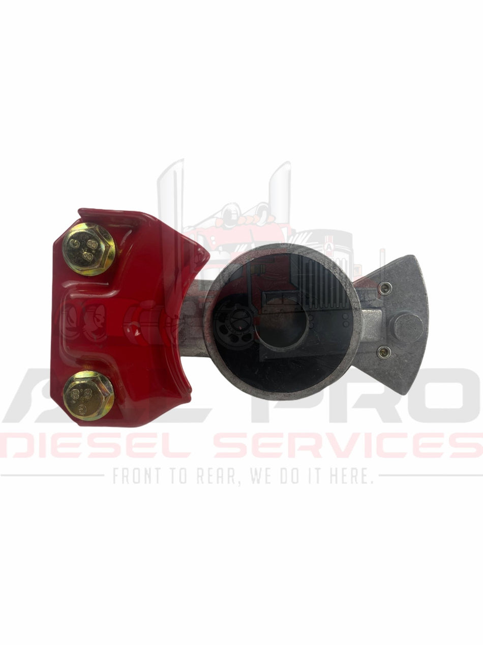 Power Products Red Emergency/Supply Gladhand | Replaces Haldex 11451 │ Power Products 