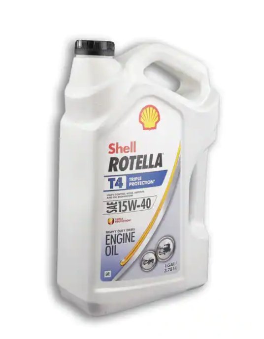 Rotella T4 15w40 Diesel Engine Oil │ SHELL 